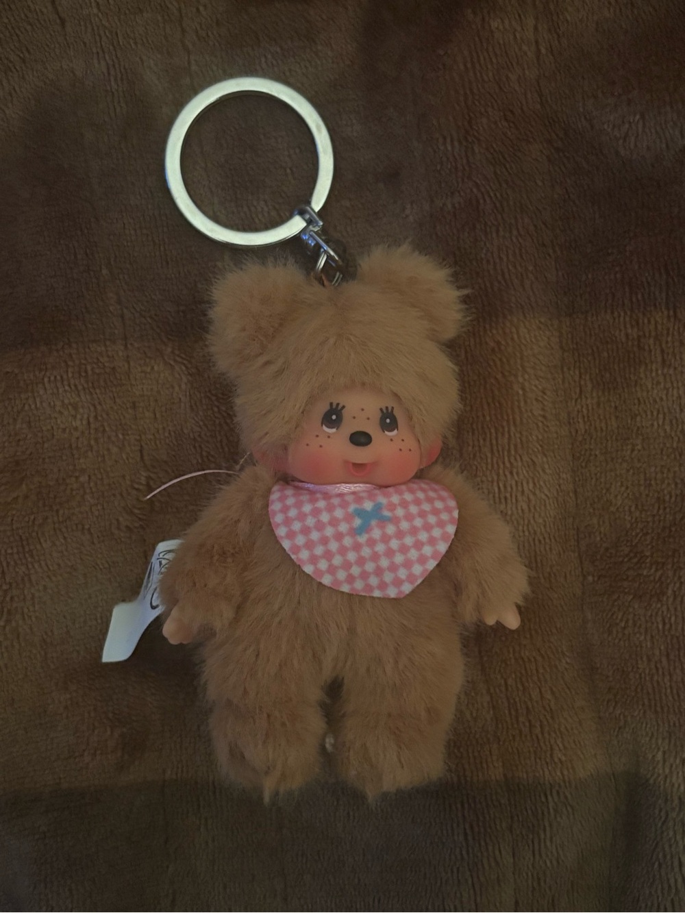 monchhichi bear "bearchhichi" keychain bag charm